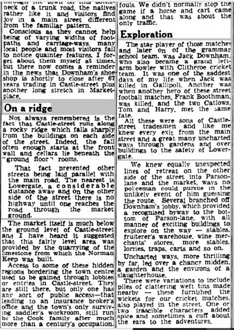 Football long ago Lancs Eve Post   26-11-1957   B
